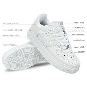 Tênis Air Force 1 '07' White Branco