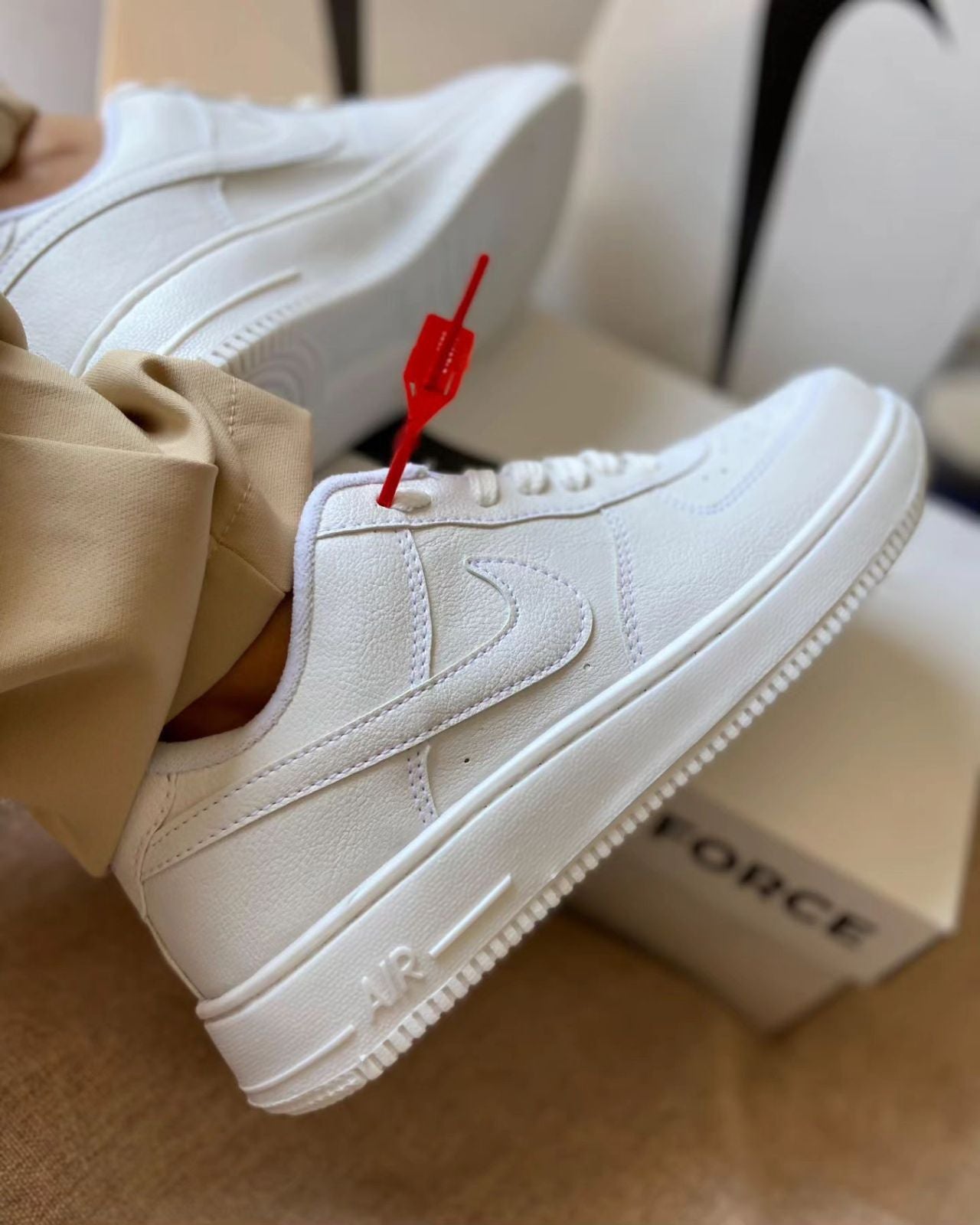 Tênis Air Force 1 '07' White Branco